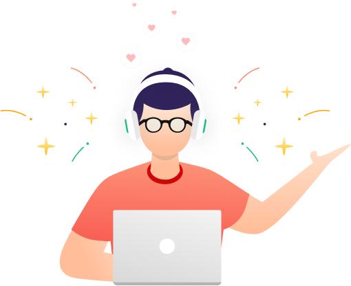 Person using laptop with VPN features